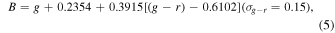 Equation (5)