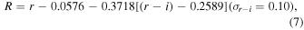 Equation (7)