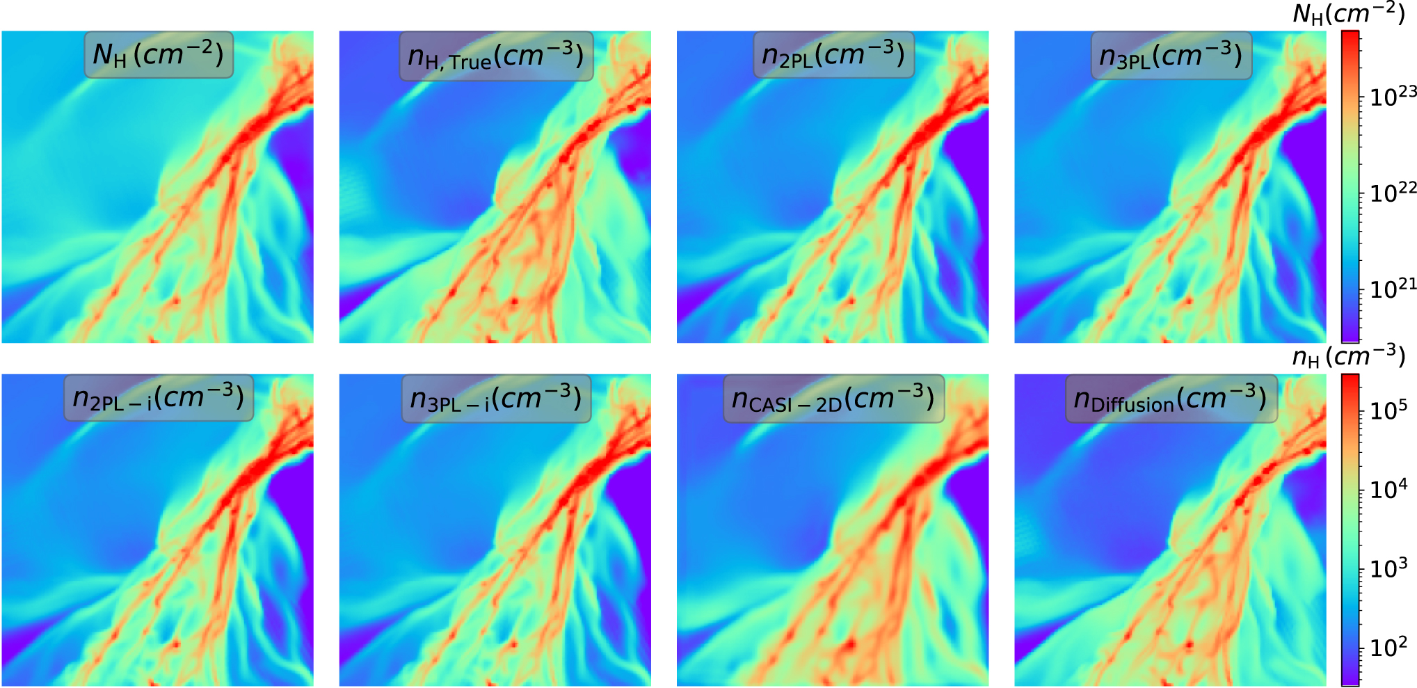 Denoising Diffusion Probabilistic Models to Predict the Density of ...