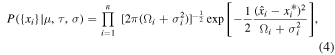 Equation (4)