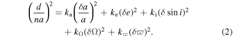 Equation (2)