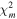 ${\chi }_{m}^{2}$