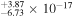 ${}_{-6.73}^{+3.87}\times {10}^{-17}$