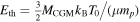 ${E}_{\mathrm{th}}=\tfrac{3}{2}{M}_{\mathrm{CGM}}{k}_{{\rm{B}}}{T}_{0}/(\mu {m}_{p})$