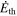 ${\dot{E}}_{\mathrm{th}}$