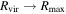 ${R}_{\mathrm{vir}}\to {R}_{\max }$