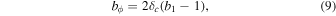 Equation (9)