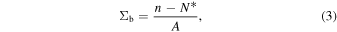 Equation (3)