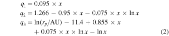 Equation (2)