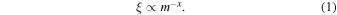 Equation (1)