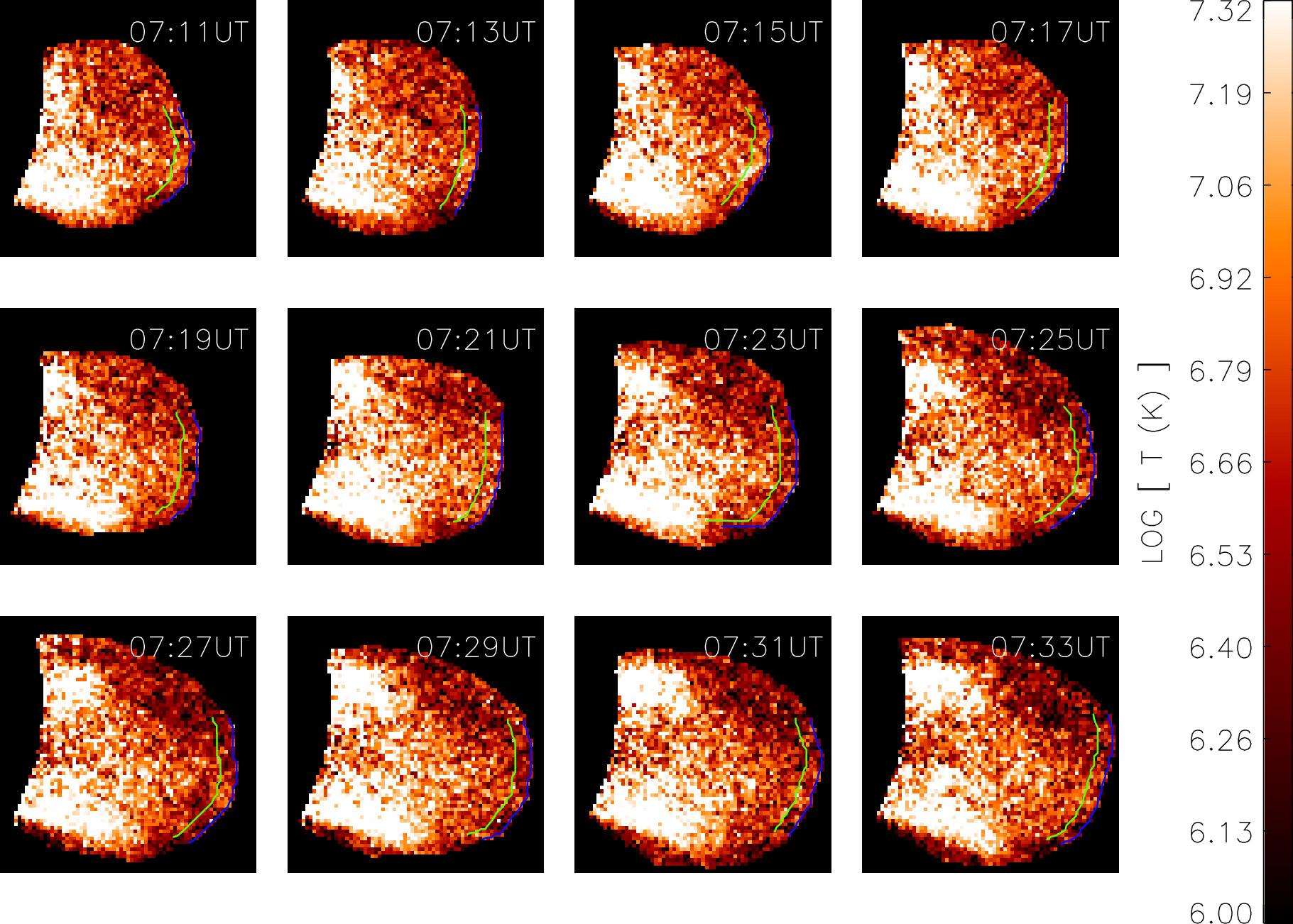Study of Plasma Heating Processes in a Coronal Mass Ejection–driven ...