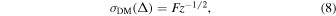 Equation (8)