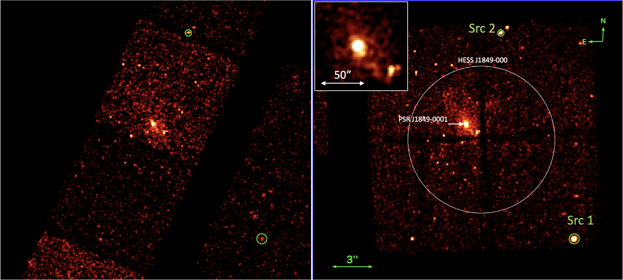 Chandra X-Ray Observations of PSR J1849-0001, Its Pulsar