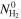 ${N}_{{{\rm{H}}}_{2}}^{0}$