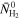 ${\bar{N}}_{{{\rm{H}}}_{2}}^{0}$