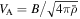 ${V}_{{\rm{A}}}=B/\sqrt{4\pi \bar{\rho }}$