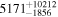 ${5171}_{-1856}^{+10212}$