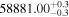 ${58881.00}_{-0.3}^{+0.3}$