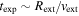 ${t}_{\exp }\sim {R}_{\mathrm{ext}}/{v}_{\mathrm{ext}}$