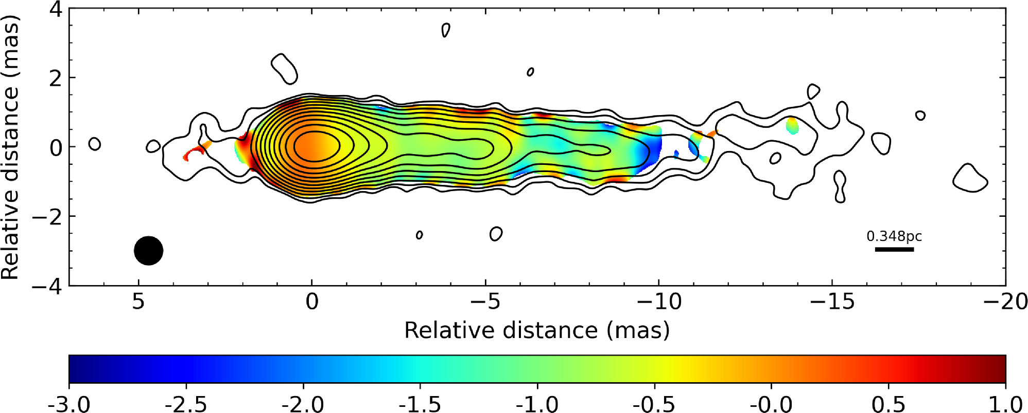 Mapping the Distribution of the Magnetic Field Strength along the