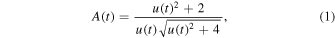Equation (1)
