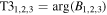 ${{\rm{T3}}}_{1,2,3}=\arg ({B}_{1,2,3})$