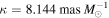 $\kappa =8.144\,{\rm{mas}}\,{M}_{\odot }^{-1}$