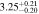 $3.2{5}_{-0.20}^{+0.21}$