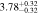 $3.7{8}_{-0.32}^{+0.32}$