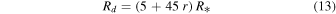 Equation (13)