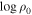 ${\mathrm{log}}\,{\rho }_{0}$