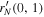 ${r}_{N}^{{\prime} }(0,1)$