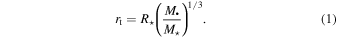 Equation (1)