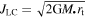${J}_{{\rm{LC}}}=\sqrt{2{\rm{G}}{M}_{\bullet }{r}_{{\rm{t}}}}$