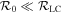 ${{ \mathcal R }}_{0}\ll {{ \mathcal R }}_{{\rm{LC}}}$