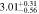 $3.0{1}_{-0.56}^{+0.31}$