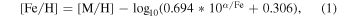 Equation (1)