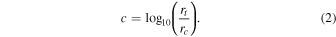 Equation (2)
