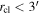 ${r}_{\mathrm{cl}}\lt 3^{\prime} \,$