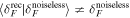 $\langle {\delta }_{F}^{{\rm{rec}}}| {\delta }_{F}^{{\rm{noiseless}}}\rangle \ne {\delta }_{F}^{{\rm{noiseless}}}$