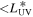 $\lt {{L}}_{{\rm{UV}}}^{* }$