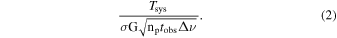 Equation (2)