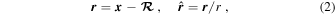 Equation (2)