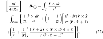 Equation (22)