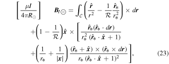 Equation (23)