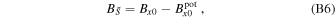 Equation (B6)