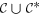 ${ \mathcal C }\cup {{ \mathcal C }}^{* }$