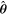 $\hat{{\boldsymbol{\theta }}}$