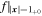 $f{| }_{| {\boldsymbol{x}}| ={1}_{+0}}$