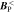 ${{\boldsymbol{B}}}_{{\rm{P}}}^{\lt }$
